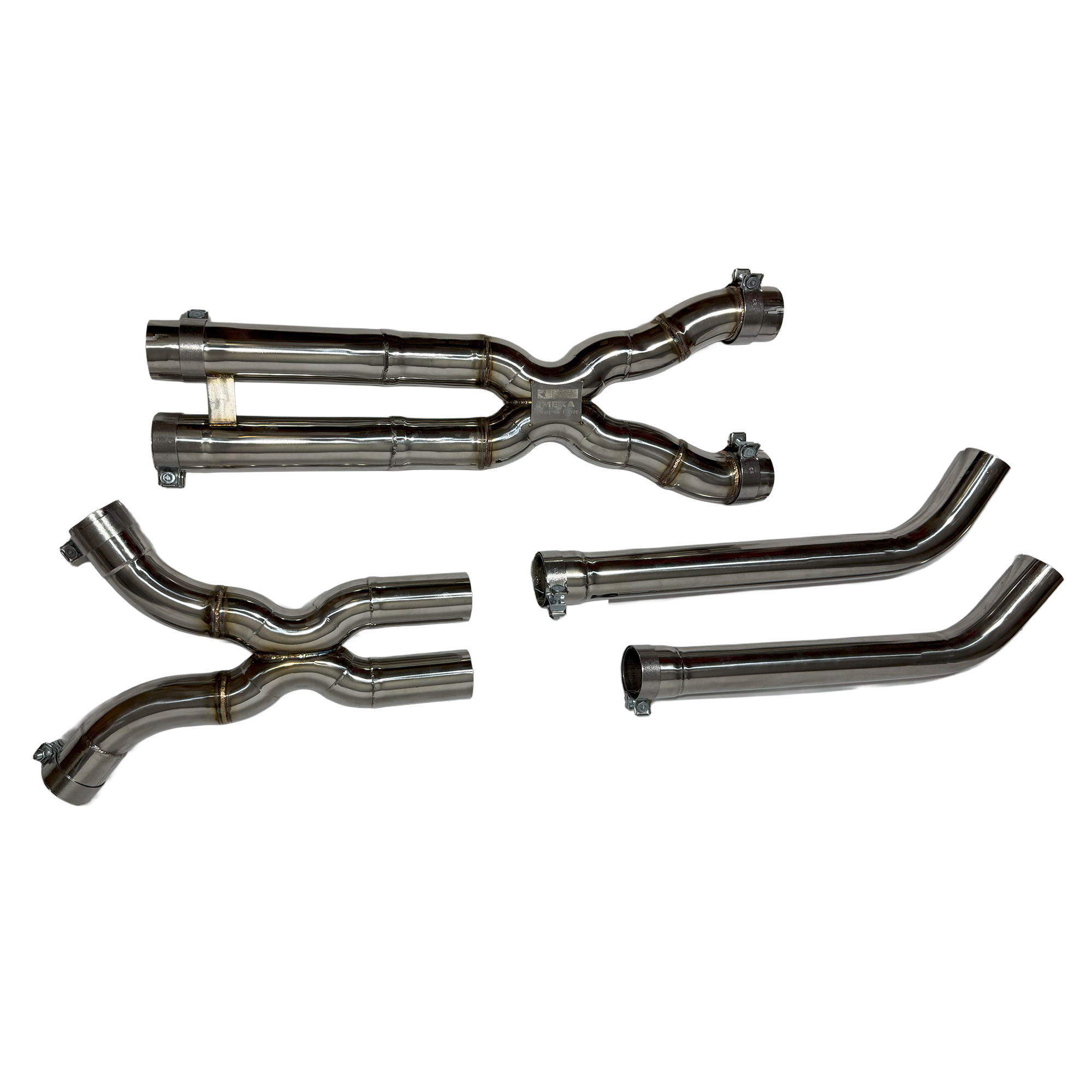 F90 M5 Double X-Pipe Mid-Section Exhaust